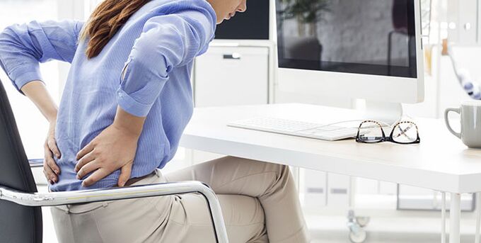 Hypodynamia is the cause of back pain