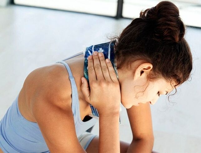 Compress on the neck to osteocondrosis